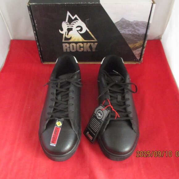ROCKY Men's Skate - Low Nano Comp Toe Work Shoe $130 - US Size 11 - Black - 1332 - Picture 3 of 12